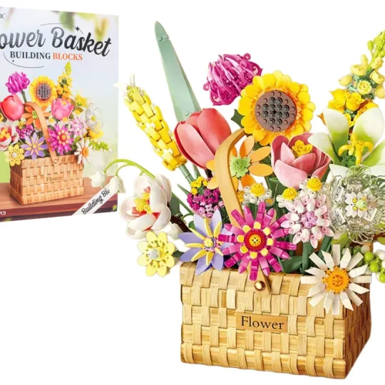 Set Kockica Proljetni Buket U Košari 1615 Dijelova 8+ 1