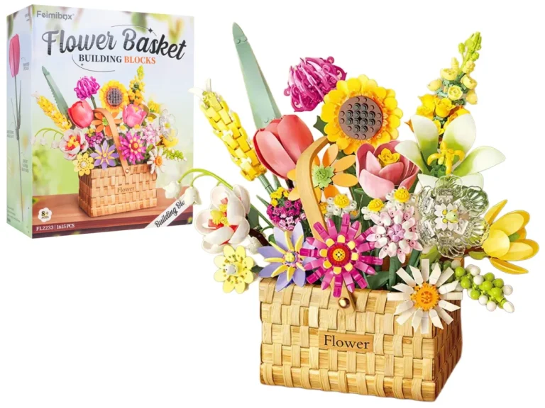 Set Kockica Proljetni Buket U Košari 1615 Dijelova 8+ 1