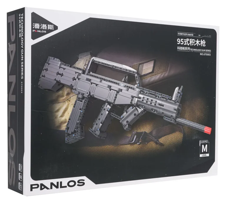 Set Kockica Puška S Projektilima 1133 Dijela 6+ 6