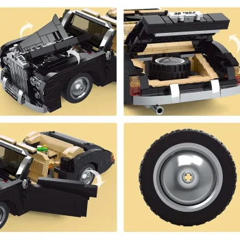 Set Kockica Retro Automobil 1096 Dijelova 7