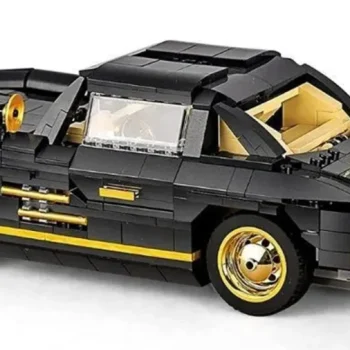 Set Kockica Retro Automobil Crni 886 Dijelova 6