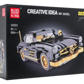 Set Kockica Retro Automobil Crni 886 Dijelova 9