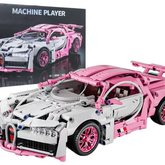 Set Kockica Ružičasti Sportski Automobil, 1132 Dijela 1