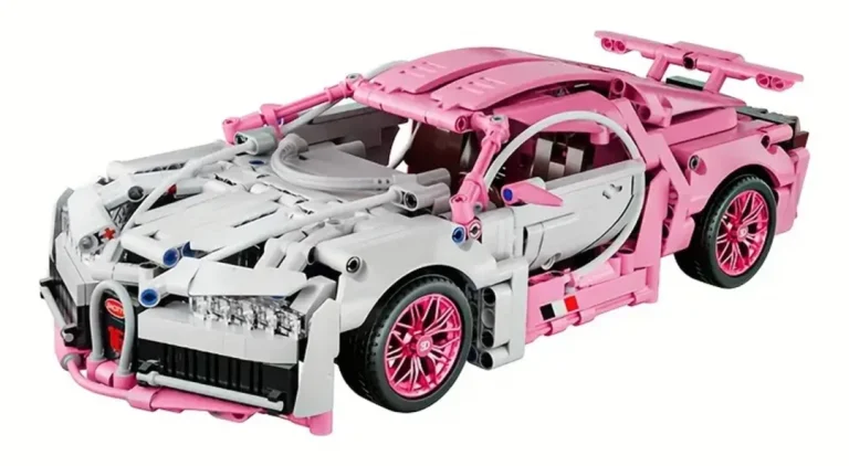 Set Kockica Ružičasti Sportski Automobil, 1132 Dijela 2