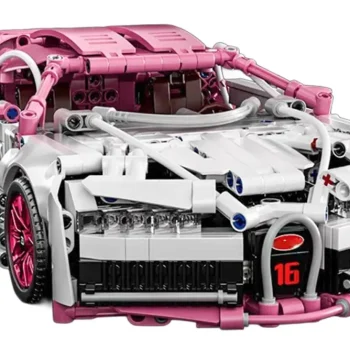 Set Kockica Ružičasti Sportski Automobil, 1132 Dijela 3