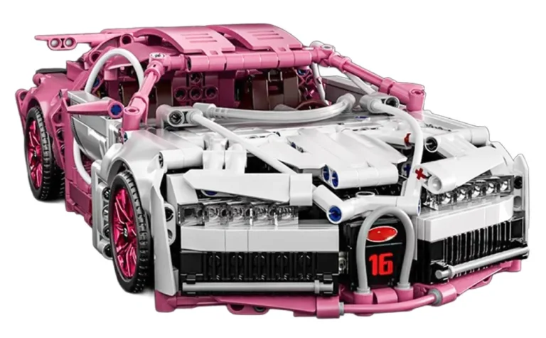Set Kockica Ružičasti Sportski Automobil, 1132 Dijela 3