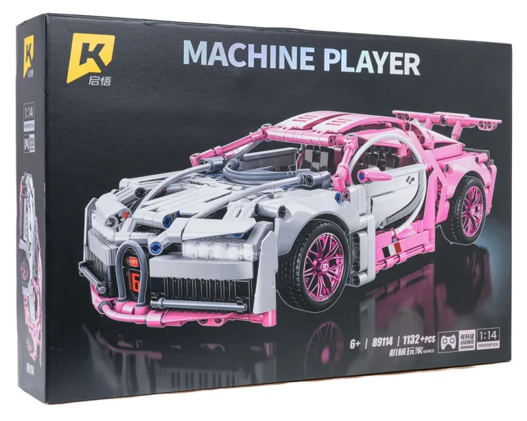 Set Kockica Ružičasti Sportski Automobil, 1132 Dijela 5