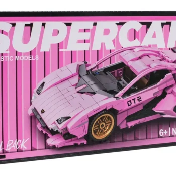 Set Kockica Ružičasti Sportski Automobil, 702 Dijela 4