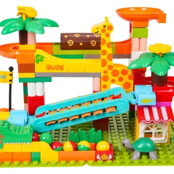 Set Kockica Safari Staza S Lopticama 109 Dijelova 3+ 3