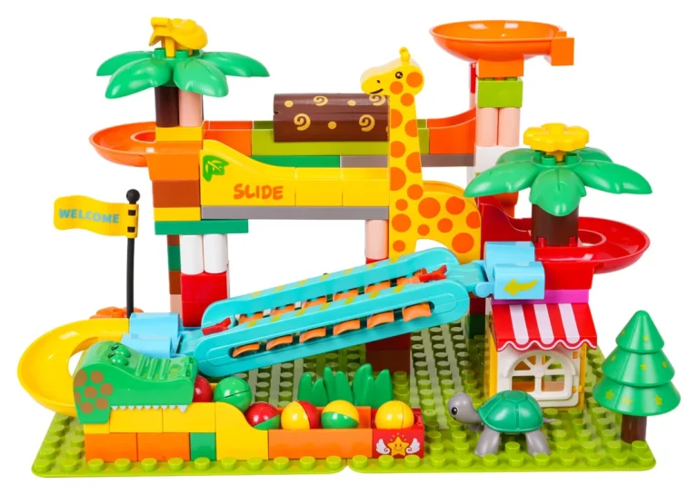 Set Kockica Safari Staza S Lopticama 109 Dijelova 3+ 3