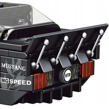 Set Kockica Sportski Auto Crni 414 Dijelova 8+ 6