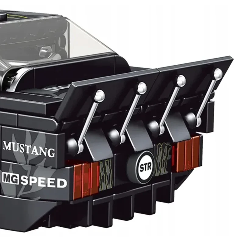 Set Kockica Sportski Auto Crni 414 Dijelova 8+ 6