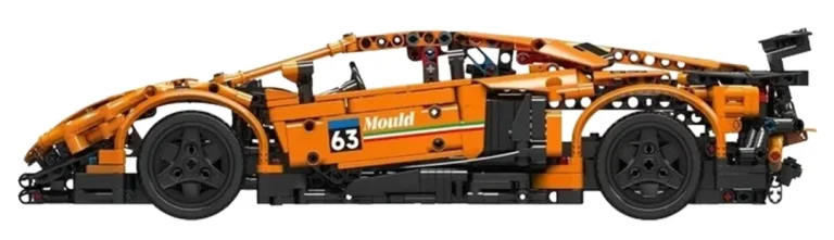 Set Kockica Sportski Auto Narančasti 1620 Dijelova 8+ 5