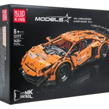 Set Kockica Sportski Auto Narančasti 1620 Dijelova 8+ 8