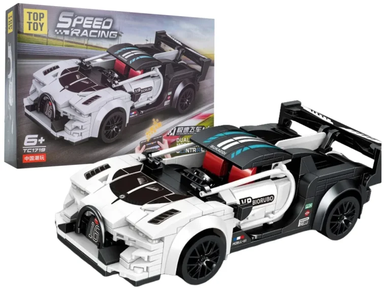 Set Kockica: Sportski Automobil Rc Bijeli 1