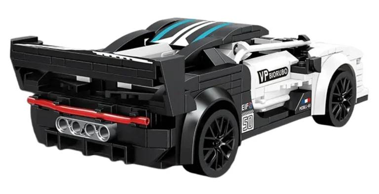 Set Kockica: Sportski Automobil Rc Bijeli 3