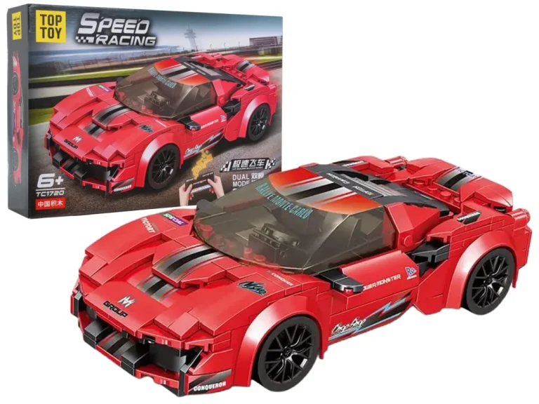 Set Kockica: Sportski Automobil Rc Crveni 1
