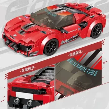 Set Kockica: Sportski Automobil Rc Crveni 3