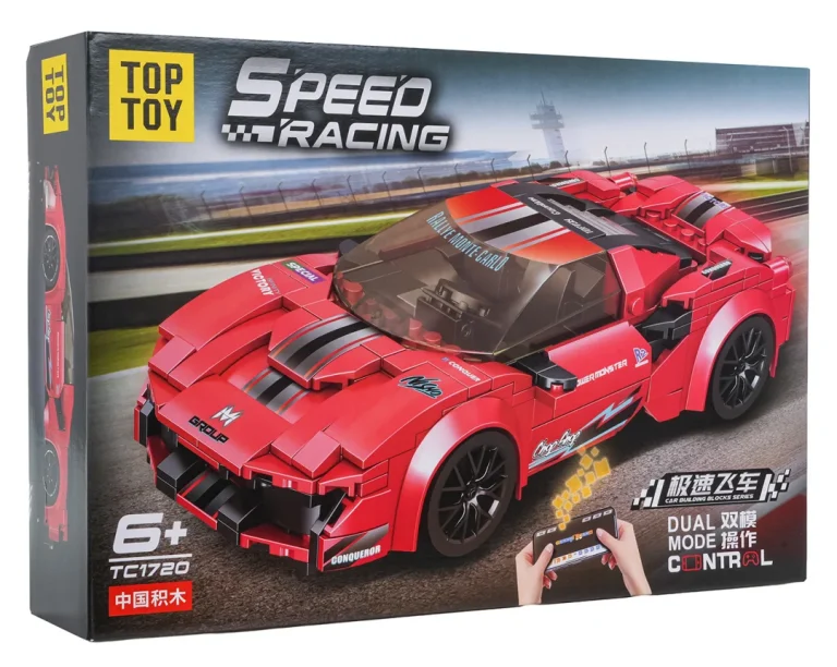 Set Kockica: Sportski Automobil Rc Crveni 4
