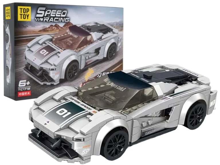Set Kockica: Sportski Automobil Rc Sivi 1