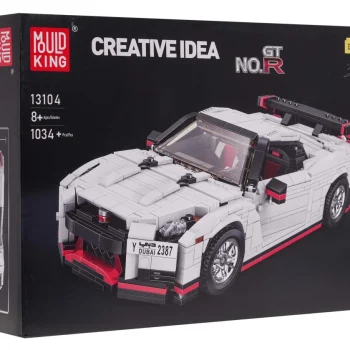 Set Kockica Sportski Automobil Bijeli 1034 Dijela 9