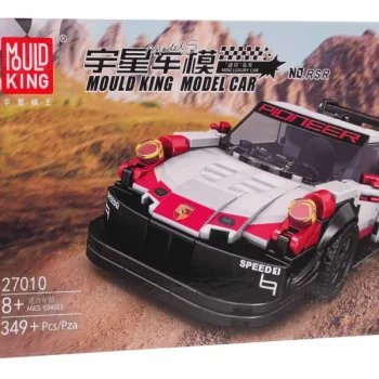 Set Kockica Sportski Automobil Bijeli 349 Dijelova 9