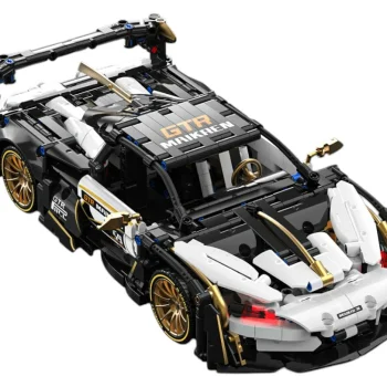 Set Kockica: Sportski Automobil Bijelo Crni 1:14, 1242 Dijelova 4