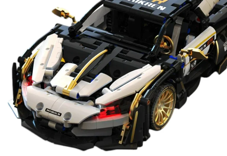 Set Kockica: Sportski Automobil Bijelo Crni 1:14, 1242 Dijelova 6