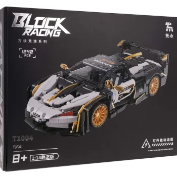 Set Kockica: Sportski Automobil Bijelo Crni 1:14, 1242 Dijelova 9