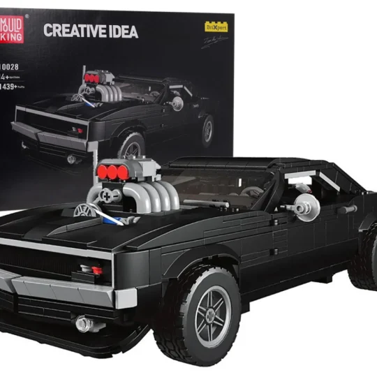 Set Kockica: Sportski Automobil Crni 1:12, 1439 Dijelova 1