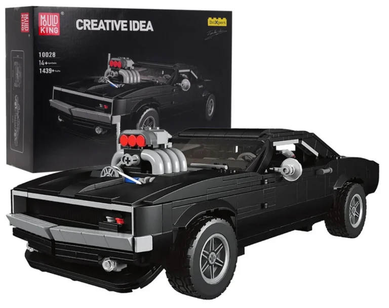 Set Kockica: Sportski Automobil Crni 1:12, 1439 Dijelova 1