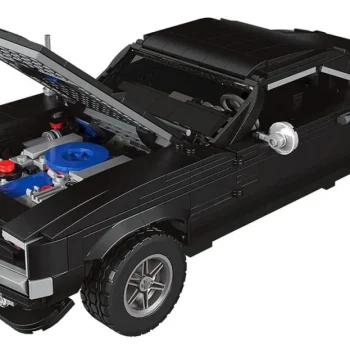 Set Kockica: Sportski Automobil Crni 1:12, 1439 Dijelova 2