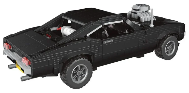 Set Kockica: Sportski Automobil Crni 1:12, 1439 Dijelova 5