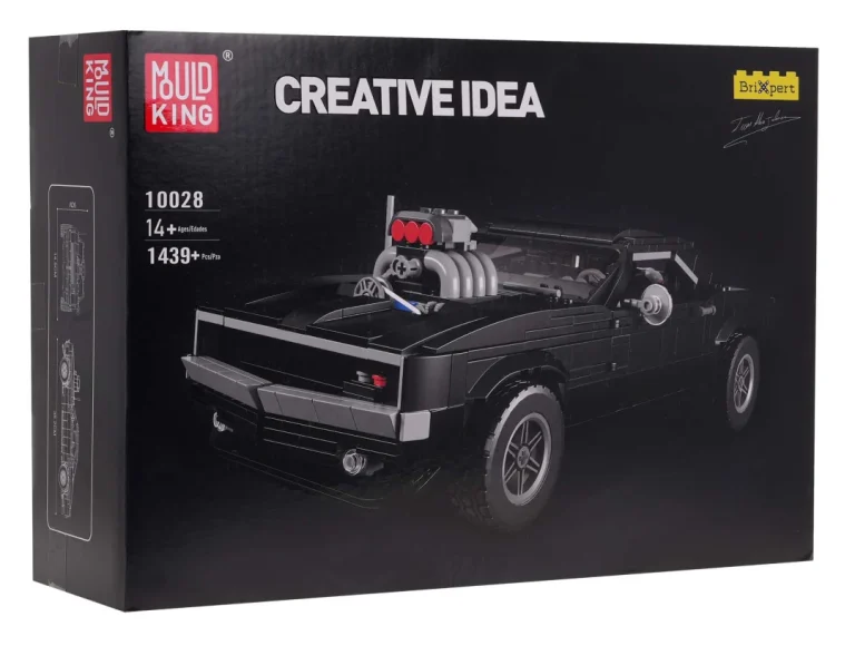 Set Kockica: Sportski Automobil Crni 1:12, 1439 Dijelova 7