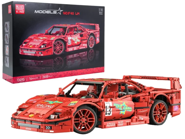 Set Kockica Sportski Automobil Crveni 1:10 2688 Dijelova 1