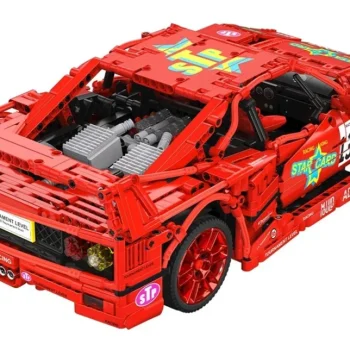 Set Kockica Sportski Automobil Crveni 1:10 2688 Dijelova 3