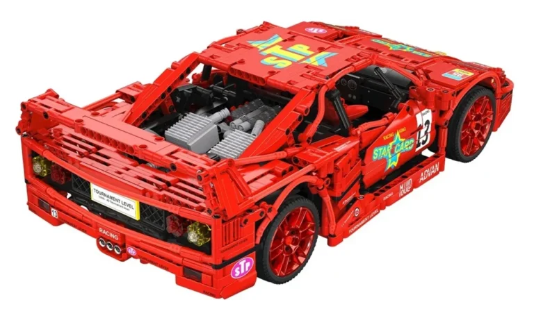 Set Kockica Sportski Automobil Crveni 1:10 2688 Dijelova 3