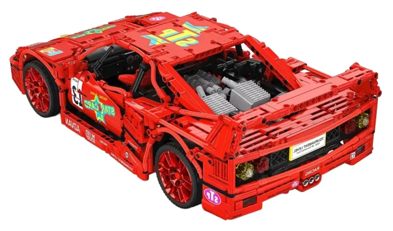 Set Kockica Sportski Automobil Crveni 1:10 2688 Dijelova 4