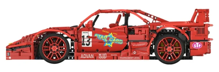 Set Kockica Sportski Automobil Crveni 1:10 2688 Dijelova 6