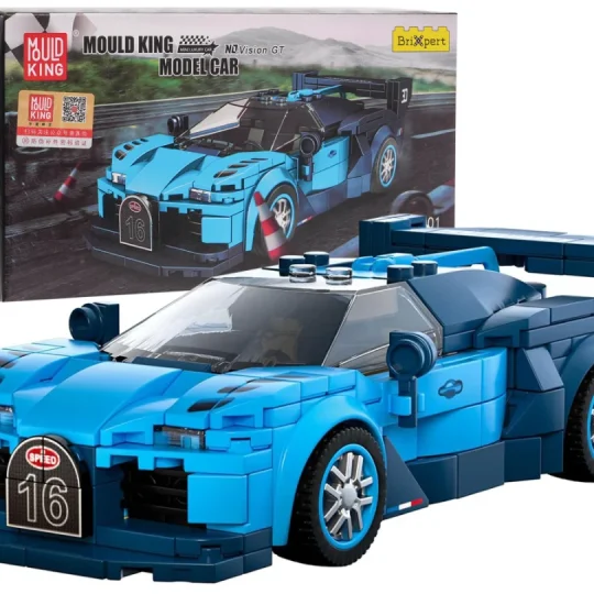 Set Kockica Sportski Automobil Plavi 336 Dijelova 1