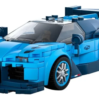Set Kockica Sportski Automobil Plavi 336 Dijelova 2