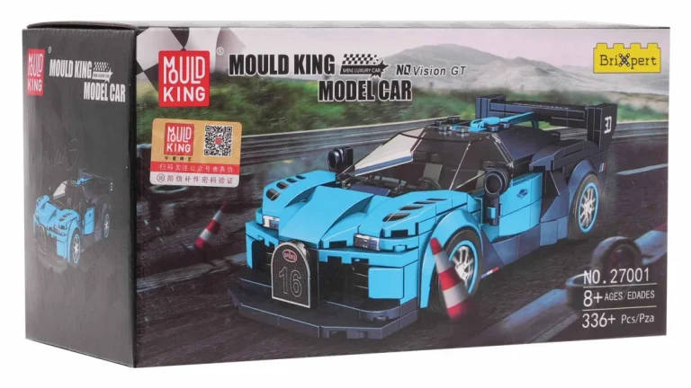 Set Kockica Sportski Automobil Plavi 336 Dijelova 5