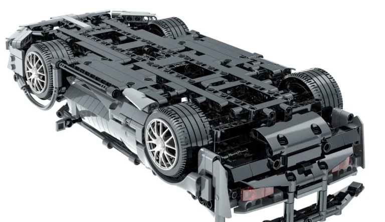 Set Kockica: Sportski Automobil Sivi M Sports 1:14, 1356 Dijelova 10