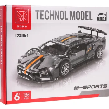 Set Kockica: Sportski Automobil Sivi M Sports 1:14, 1356 Dijelova 11