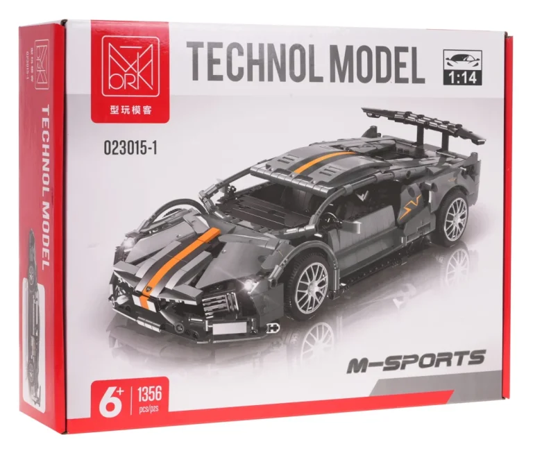 Set Kockica: Sportski Automobil Sivi M Sports 1:14, 1356 Dijelova 11