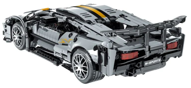 Set Kockica: Sportski Automobil Sivi M Sports 1:14, 1356 Dijelova 3