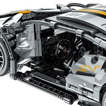 Set Kockica: Sportski Automobil Sivi M Sports 1:14, 1356 Dijelova 5