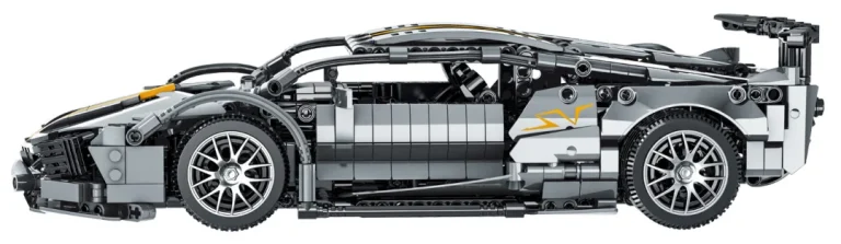 Set Kockica: Sportski Automobil Sivi M Sports 1:14, 1356 Dijelova 6