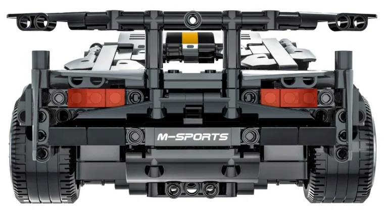 Set Kockica: Sportski Automobil Sivi M Sports 1:14, 1356 Dijelova 7