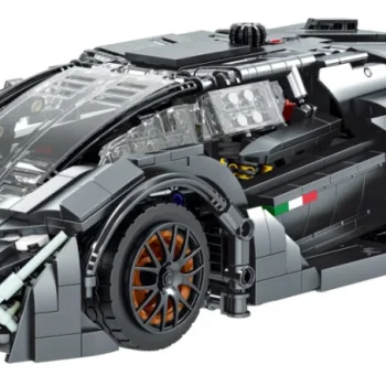 Set Kockica: Sportski Automobil Sivi Super Racing 1:14, 1512 Dijelova 2